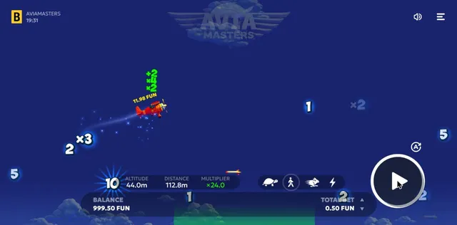 Aviamasters screenshot from our demo session